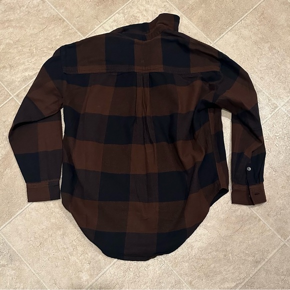 NWT Aerie Women’s “Anytime Fave Flannel” SIZE XXS - Picture 4 of 6
